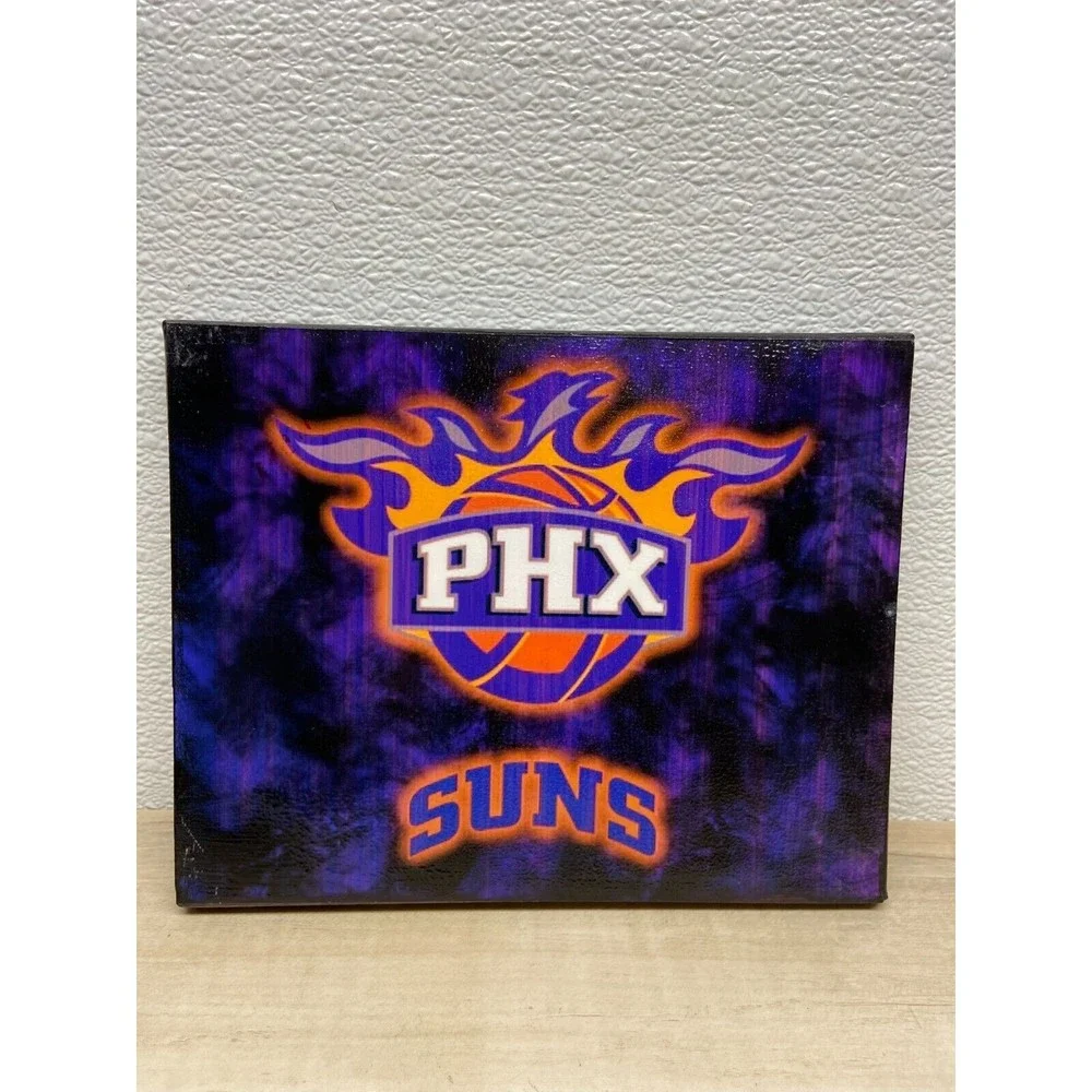 NBA Phoenix Suns Framed Logo Sign Painting Wall Decor